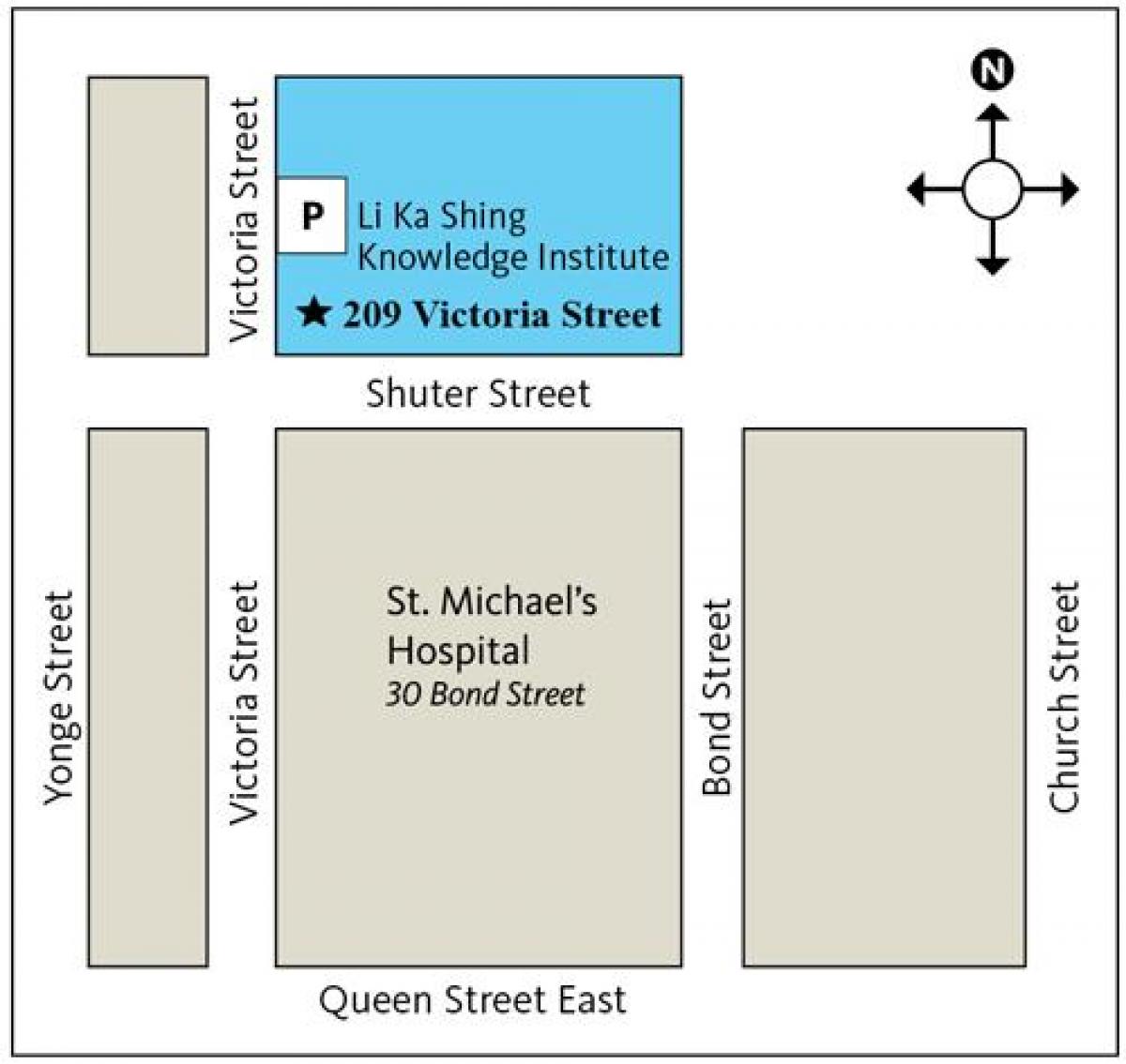 Mapa de Li Ka Shing Conhecimento Instituto de Toronto