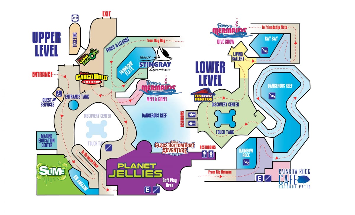 Mapa de Ripley aquário