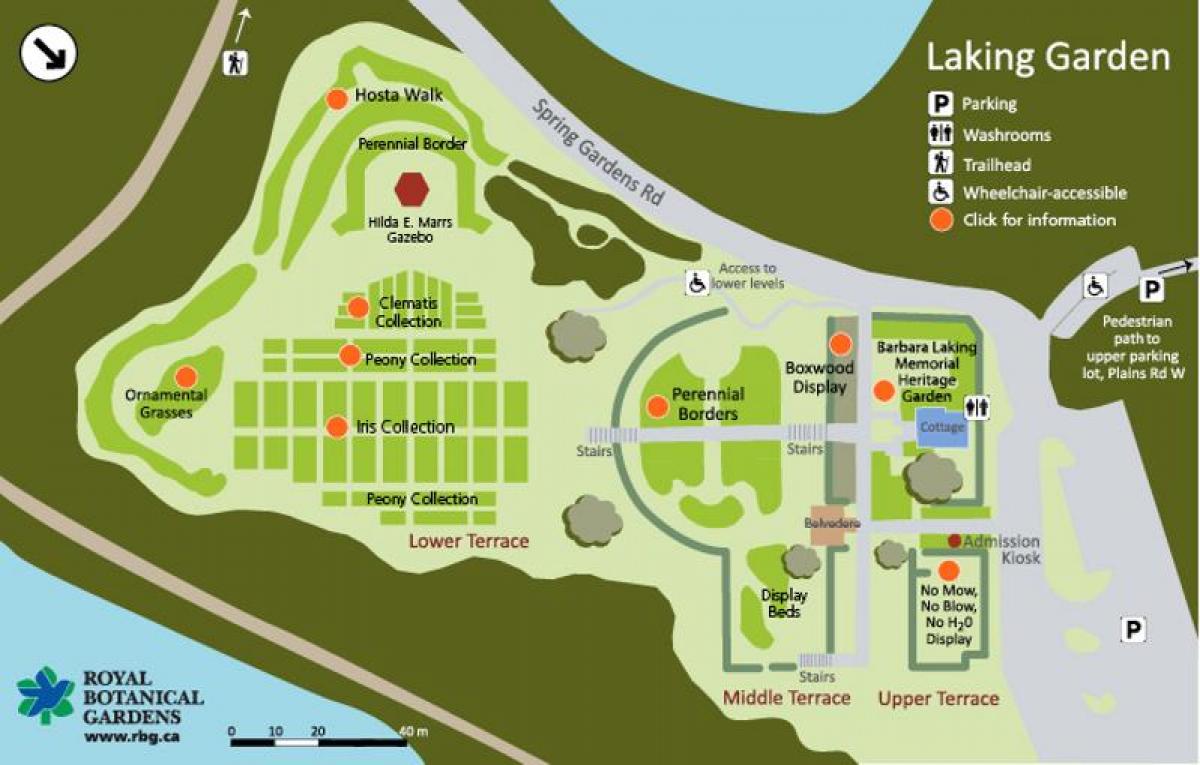 Mapa da RBG Laking Jardim