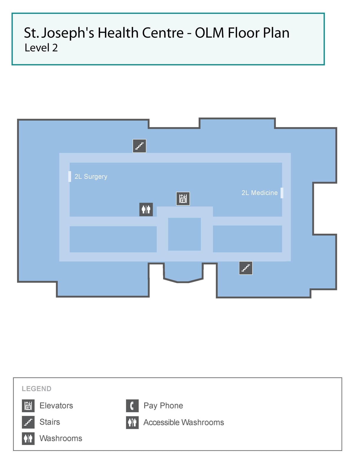 Mapa de São José do centro de Saúde de Toronto OLM nível 2