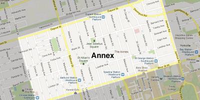 Mapa do Anexo Toronto