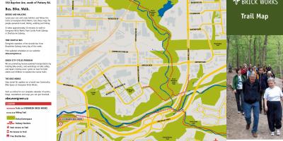 Mapa do Evergreen Olarias Toronto
