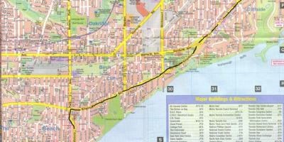 Mapa de Kingston road Ontarion