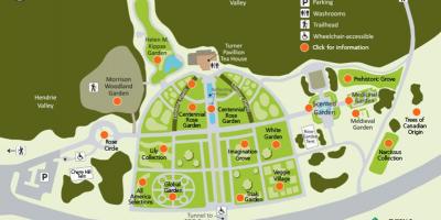 Mapa da RBG Hendrie Parque