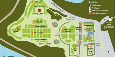 Mapa da RBG Laking Jardim