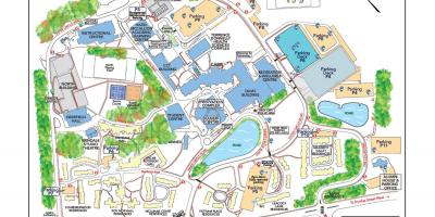 Mapa da universidade de Toronto Mississauga estacionamento
